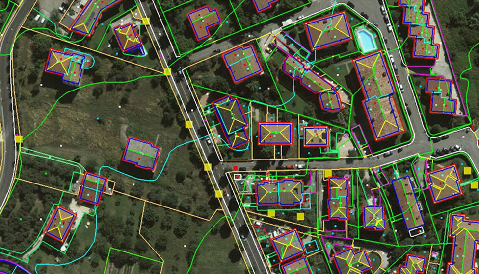 Planimetric 3d feature extraction using lidar